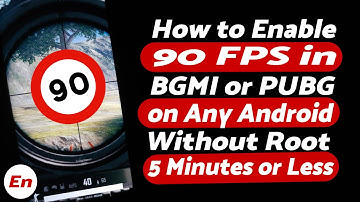 How To Enable 90 FPS in PUBG or BGMI Mobile 1.6 | 5 Minutes or Less | Any Android | Without Root