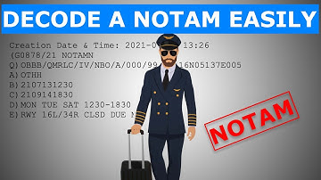 HOW TO DECODE NOTAMs | NOTAMs Explained For Pilots