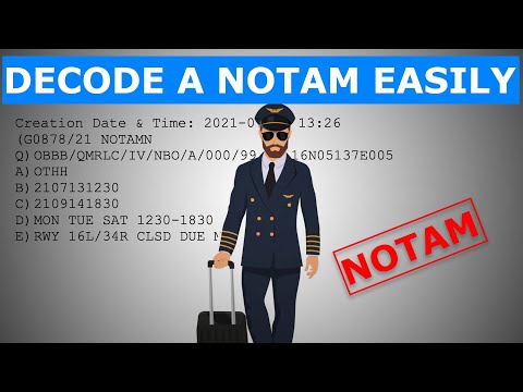 वीडियो: आपको NOTAM कैसे मिलते हैं?