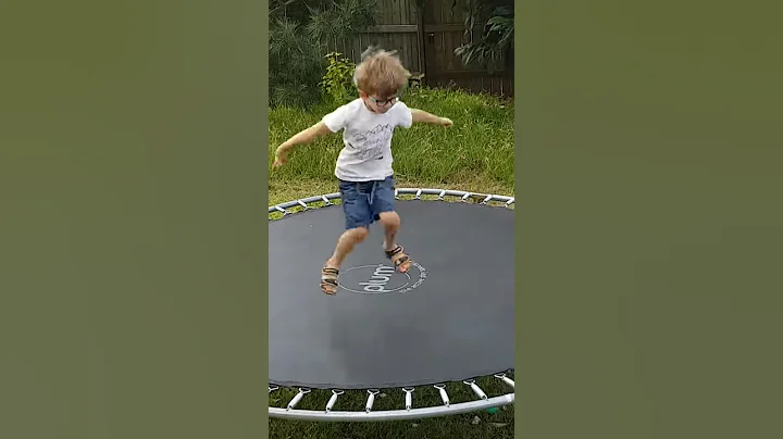 Trampolining fun