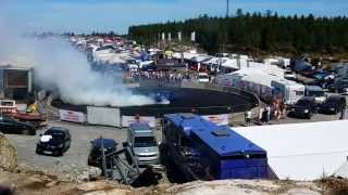 Gatebil 2014 burnout ringen