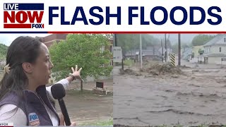VIDEO: Rapid flooding forces school evacuations in Maryland