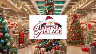 NEW CHRISTMAS PALACE STORE TOUR 🎄 Tons Of Christmas Decorating Ideas!