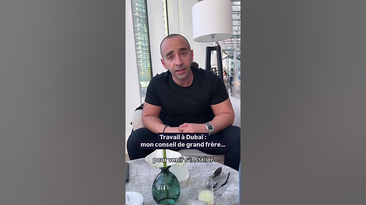 Travail à Dubaï : gros danger ! ⚠️