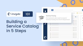 How to Build a Service Catalog in 5 Easy Steps