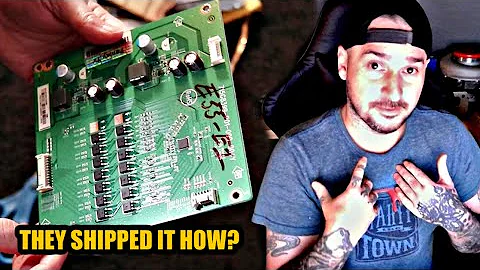They Shipped It How? LED Driver Board Unboxing - LUCKY IT DID NOT GET BROKE! - Shipping Packages