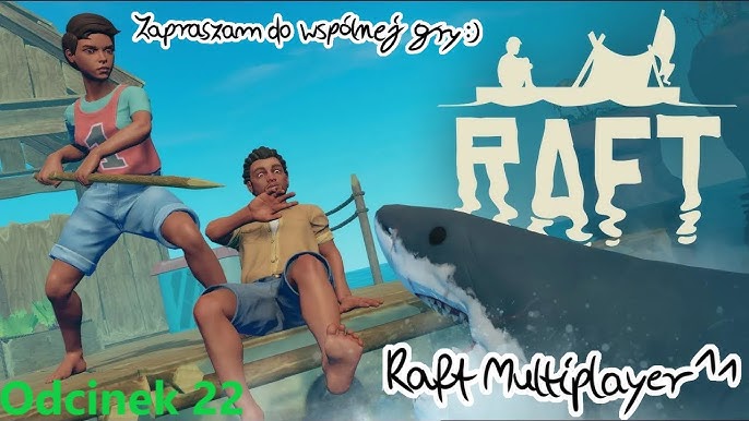 Raft Survival Multiplayer -como viajar pra ilha 