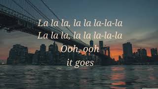 la la la that's how it goes - HONNE | Lyrics Video