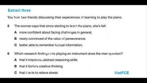 CAE LISTENING TEST 5