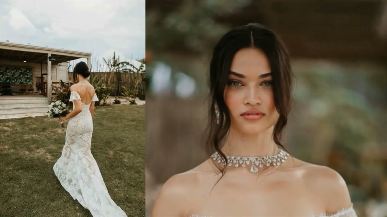 Most Beautiful Celebrity Wedding Dresses YouTube