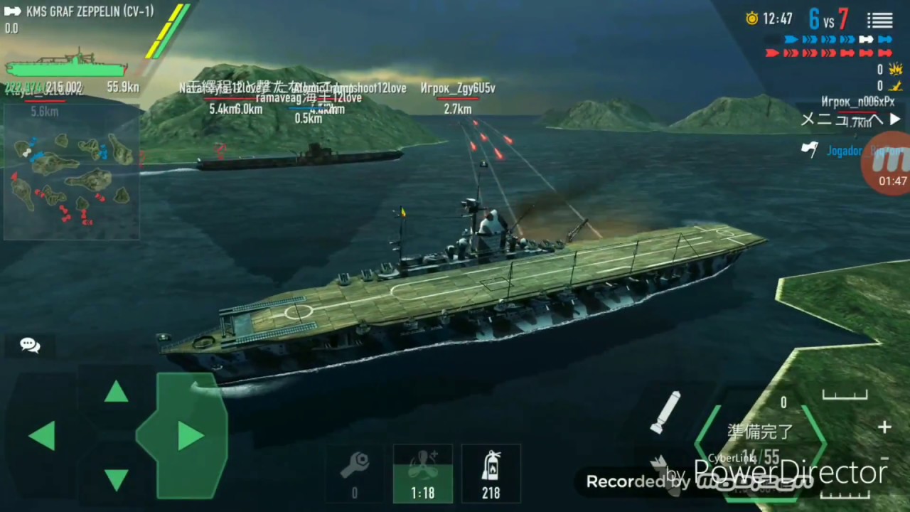 Battle of warships【12loveFleet Guerra civil with BoHoMam】