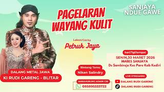 wayang Kulit Ki Rudi Gareng Lakon Petruk Jaya Bt Niken Salindri Sambirejo Pare Kediri  300326