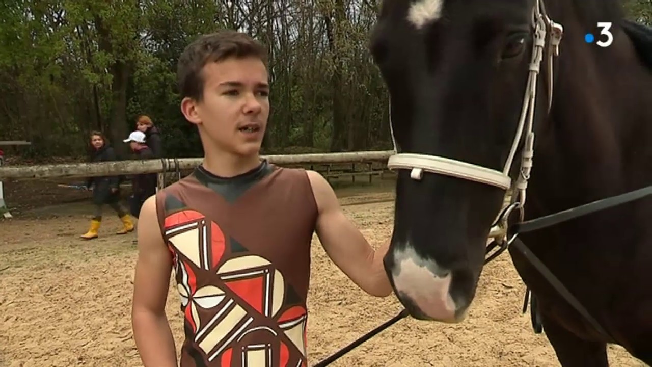 Un concours de voltige à Vendargues dans l'Hérault