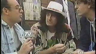 Brian May   1992.11.03   Santiago, Chile Pista Atletica Interview