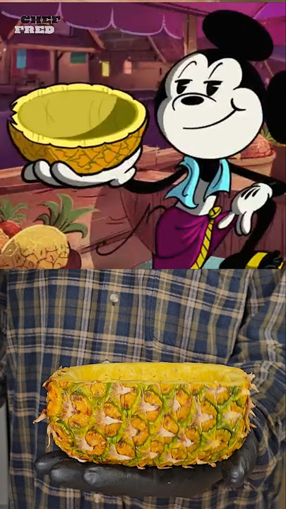 Mickey 'n' Minnie's Fry-Off Street Food Scramble!🍍🍚 #shorts #mickeymouse #friedrice #disney