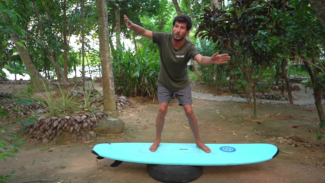 Global Surf tutorial how to bottom turn (7/9) YouTube