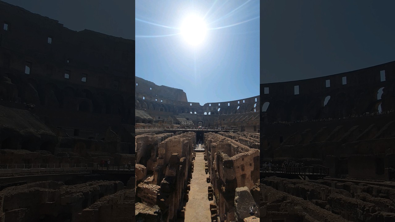 Italy | Rome | Colosseum underground 