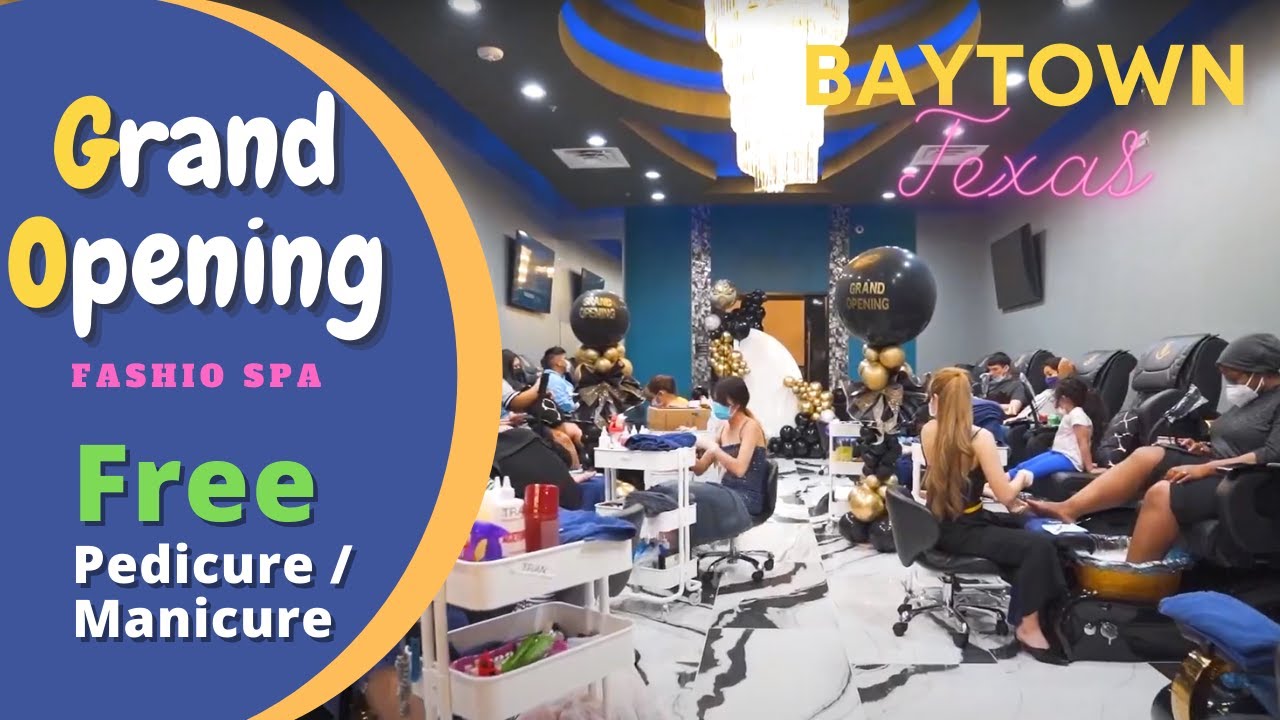 Grand Opening Nail Spa with Many Gifts, Bonuses - Free Pedicure / Manicure - Sky Studio Productions