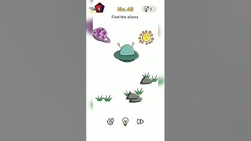 Find The Aliens | Brain out | | level 48 |