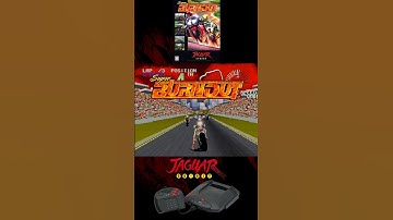 SUPER BURNOUT #retro #games #gamer #retrogames #nostalgia #80s #90s #BURNOUT #atari #jaguar