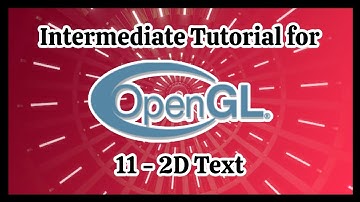 OpenGL Tutorial (Intermediate) 11 - 2D Text | Isabel Kartika P. H. | 23222323