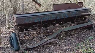 Old Grain Drill found in Woods by Rick Shears 30 views 2 months ago 1 minute, 46 seconds