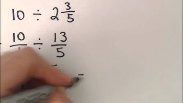 Dividing Fractions and Mixed Numbers, Ex 2