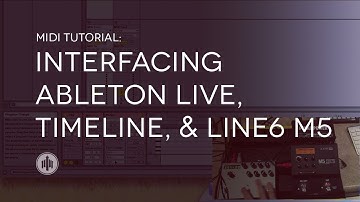 Interfacing Ableton Live with Strymon Timeline and Line6 M5