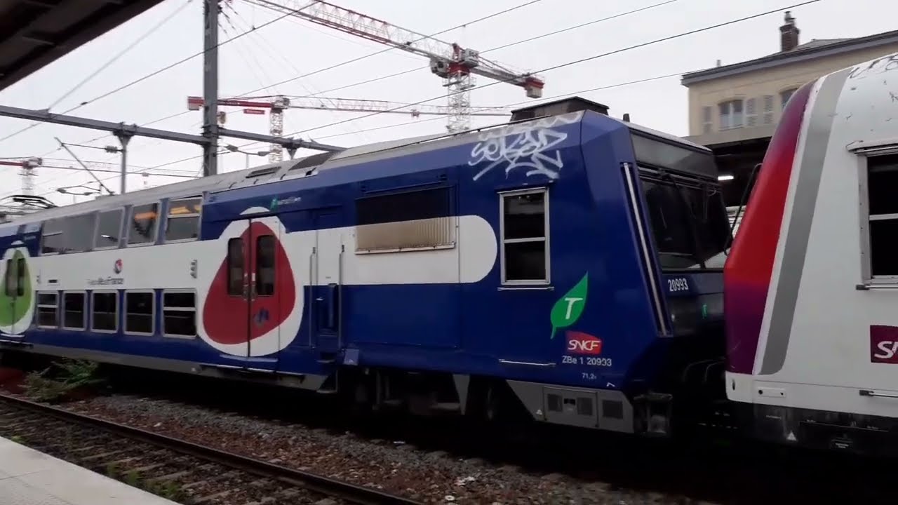 [RER C] Compilation Z2N en livrée IDF, Transilien, Carmillon, IDFM