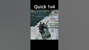 Quick 1v4 Squadwipe in Alcatraz #codmobile #callofdutymobile  #squadwipe #solovssquad #codm