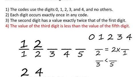 June 2007 LSAT, Section 1, Logic Games, Game 1, Setup, Explanation