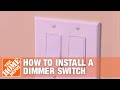 How to Install a Dimmer Switch (Single Pole/Three Way Light Switch) | The Home Depot