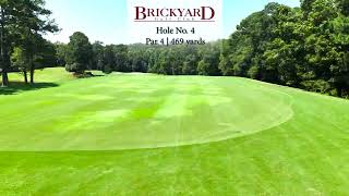 Hole No. 4 Flyover | Brickyard Golf Course in Macon, GA