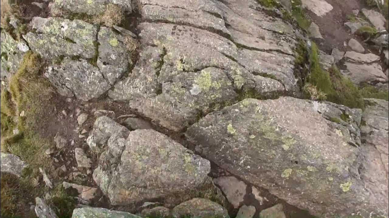 Striding Edge and Helvellyn Scree Wall Lake District HIGH DEFINITION