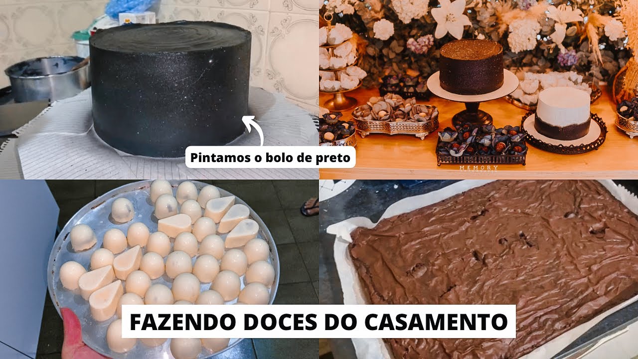 FAZENDO OS DOCES DO MEU CASAMENTO | *trufas,bolos e docinhos* - Diário da noiva