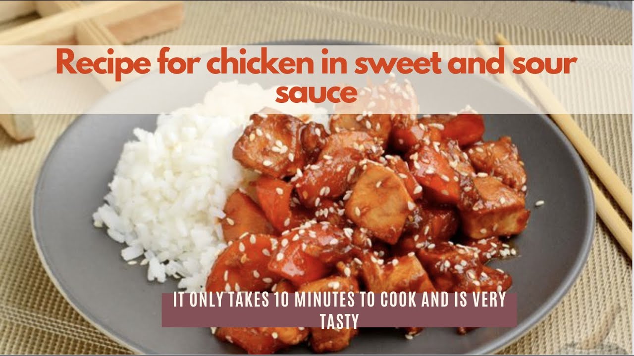 Sweet and Sour Chicken Recipe Easy Sweet and Sour Chicken Sweet and