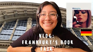 Vlog: Frankfurt’s book fair and Midnights by Taylor Swift