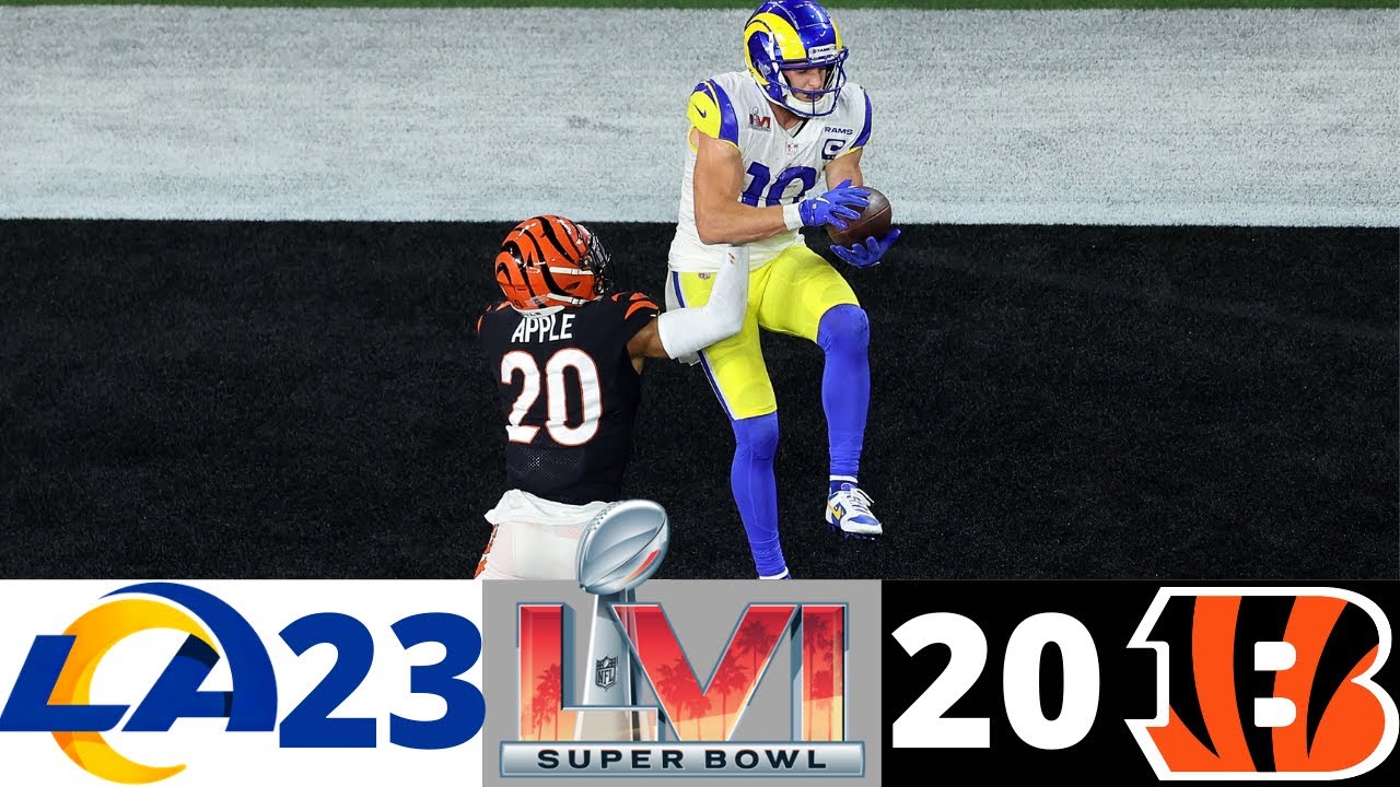 NFL : Le résumé du Super Bowl 2022 Los angeles Rams - Cincinnati