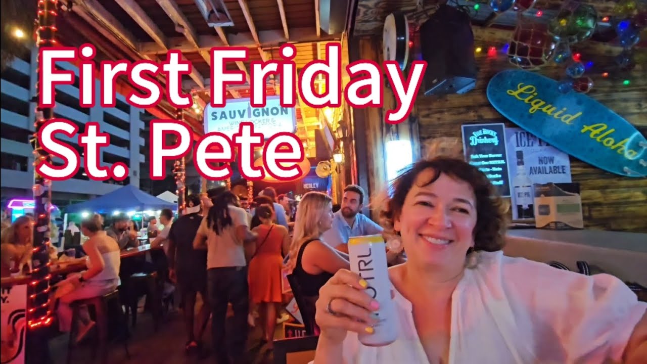 First Friday St. Pete: Music, Food Trucks and Fun.