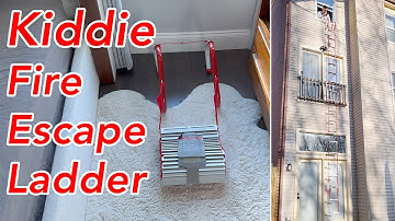 Kiddie Fire Escape Ladder Review (3-story 25 feet)