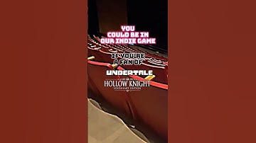 Want To Be Featured In An Indie Game? #indiegame #challenge #shorts