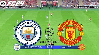 FC 24 | Manchester City vs Manchester United - Champions League UEFA Final - PS5™ Full Gameplay