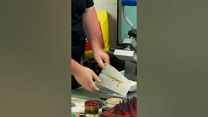 Dulytek 1005 Clamshell Heat Press #shorts #foryoupage #cannabisdaily #710 #oil #wax
