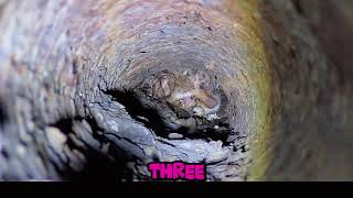 Miracle in distress! Overnight Rescue of Cat Trapped in Drainage Pipe🐱#animalrescue #petrescue #cat
