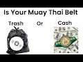 Determining the Value of Muay Thai Belts: What Makes Them Valuable?