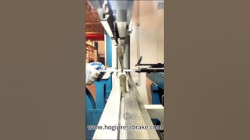 HogiCNC bending machine, bending multiple shapes.#engineering #engine #automation #electric #tools