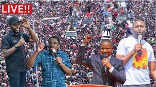 Live!! Sifuna,Natembeya and Linda Mwananchi storms Webuye East Constituency, Bungoma County.