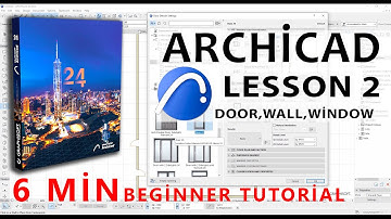 ARCHİCAD 24 For Beginners: Lesson 2