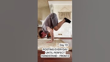 Posting everyday until i get a perfect no movement handstand, then 10 handstand pushups