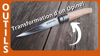 Comment Transformer un Opinel en Couteau de Sculpteur ?